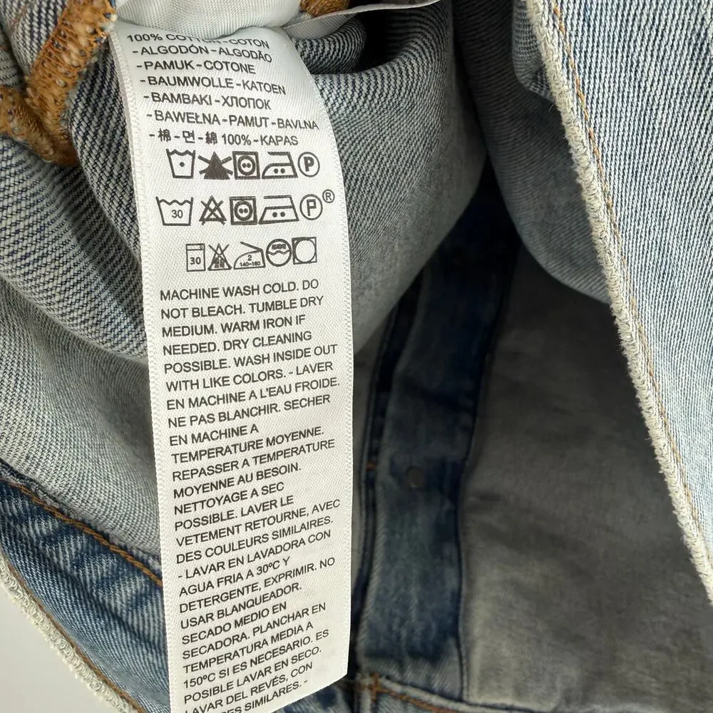 Levi's x Denim Tears Jean Jacket Men’s Size Large NEW Collab 100% Cotton NWOT